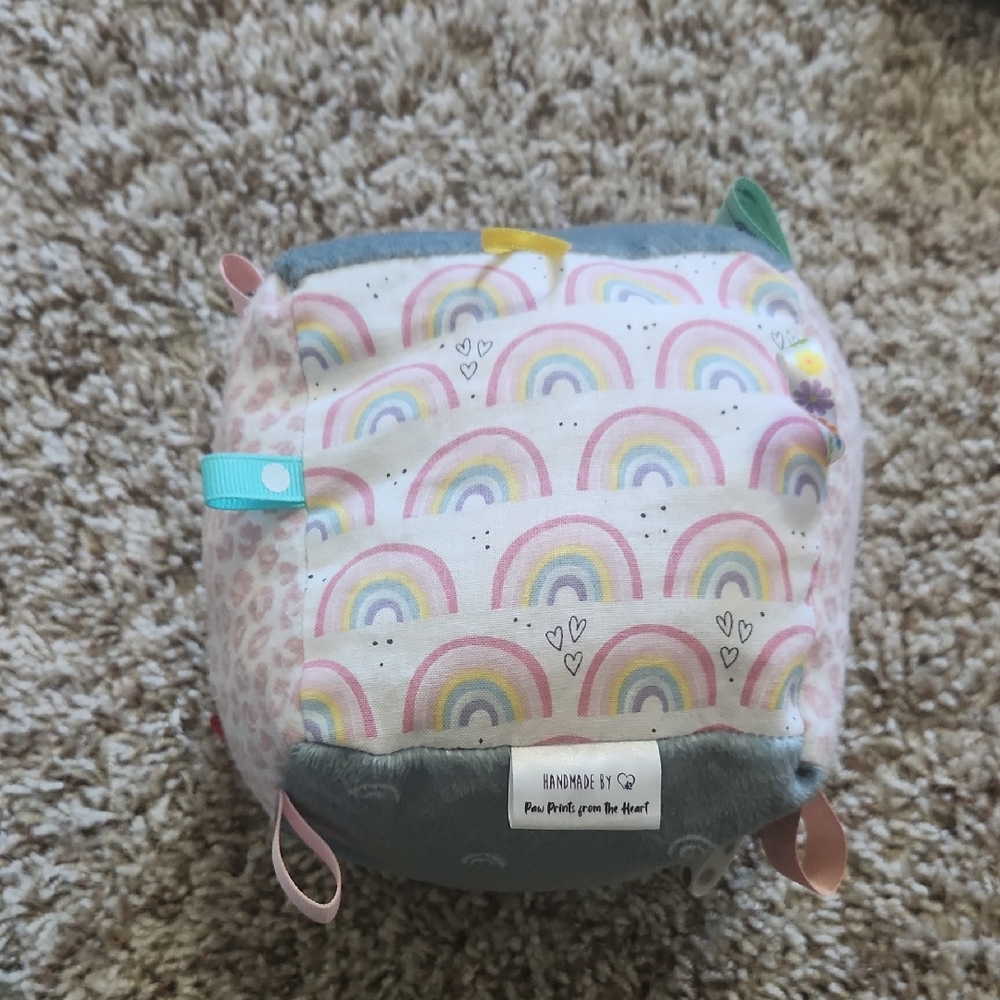 Rainbow Multicolor Sensory Cube